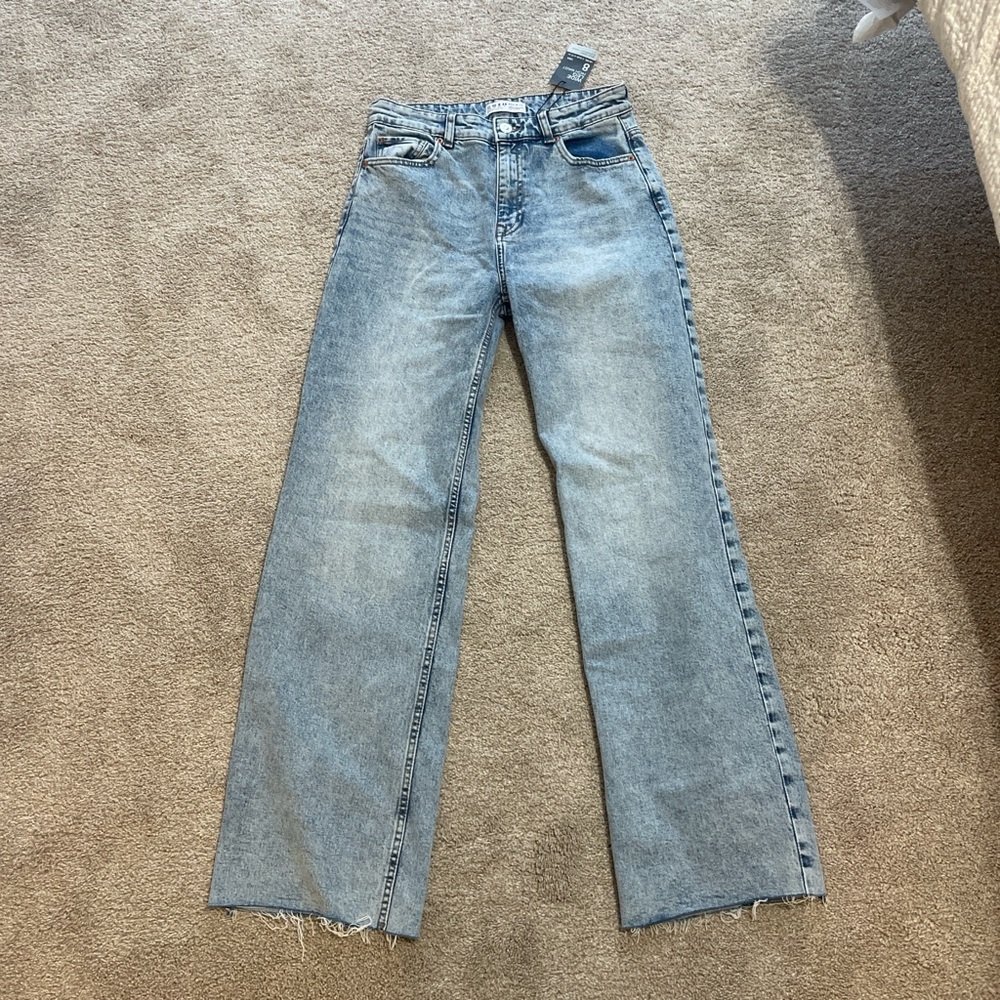 primark high waisted straight leg jeans